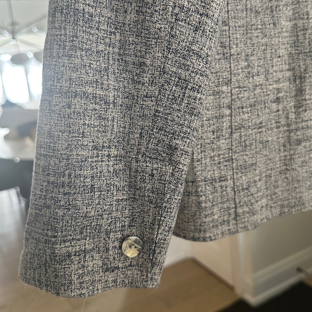 Men's - 18 WAITS - NWT Textured Jacket with Botanical Print Lining - Picture 9 of 15